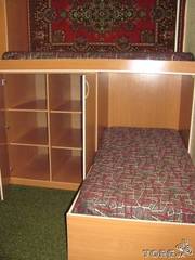 Продам двухъярусную кровать европейского образца.