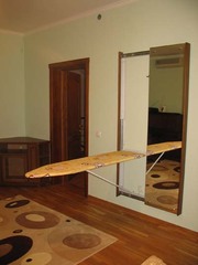 Впервые!!! Гладильная доска в зеркале максимум экономии