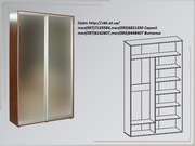 Шкаф купе 2400х600х1200 Гарания 7 лет