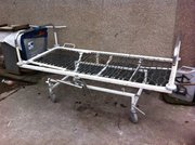 Кровать Двухсекционная функциональная медицинская на колёсах