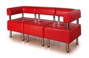 Офисный модульный диван Домино