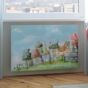 Стеклянные экраны для радиаторов,  панно и панели из безопасного стекла