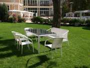 Мебель из искусственного ротанга для ресторанов, баз отдыха, клубов. Скидки.