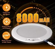 Стельовий світильник з пультом і датчиком руху,  акумулятор 8000мА·год,  5 температур світла,  таймер