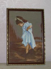 Вышитая крестом картина 