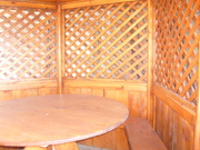 бесідка з натурального дерева,  полакована-8000грн.